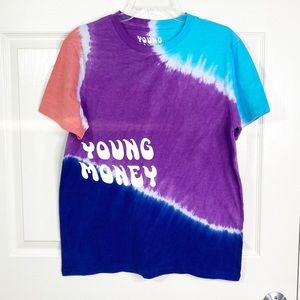 AE x Young Money Tie Dyed Short Sleeve T-Shirt